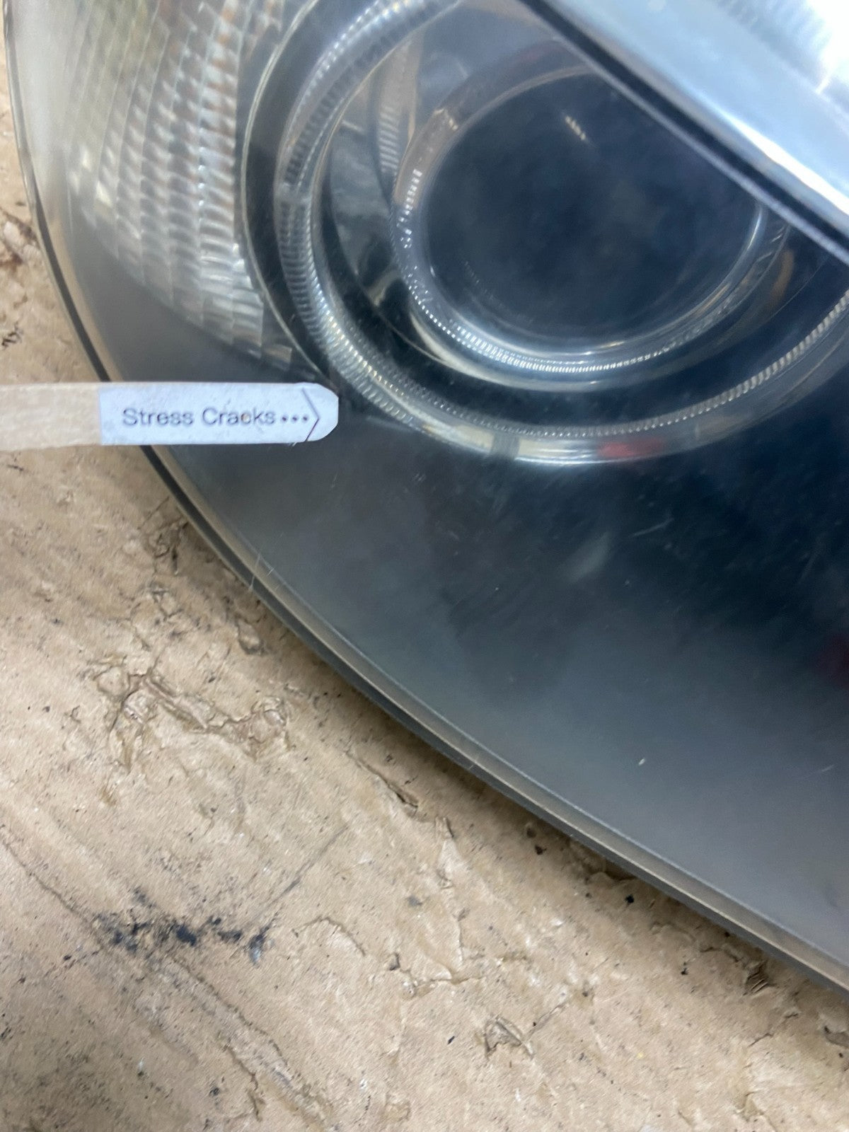 2004 to 2007 BMW 525i 5 Series Headlight Right Passenger Xenon AFS AB4928 DW3