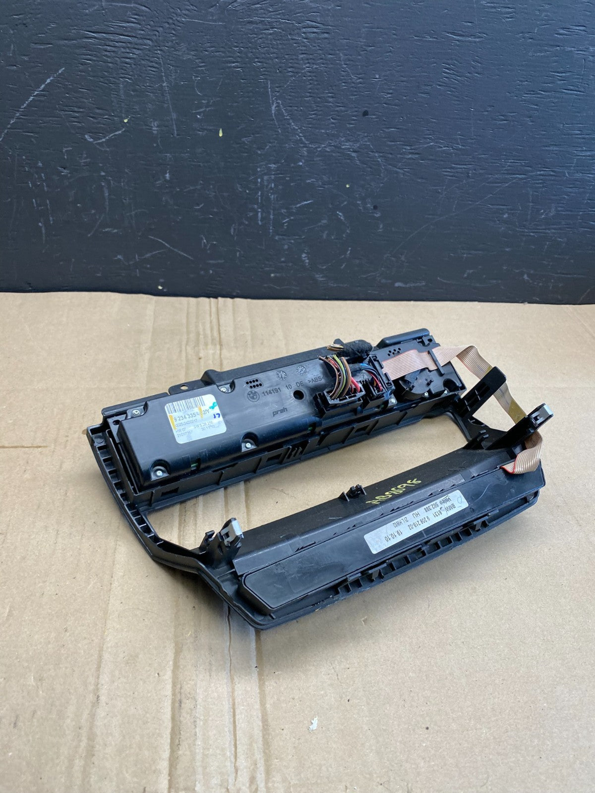 2007-2013 Bmw X5 AC Heater Climate Control Temperature Panel Trim AB8698 DG5