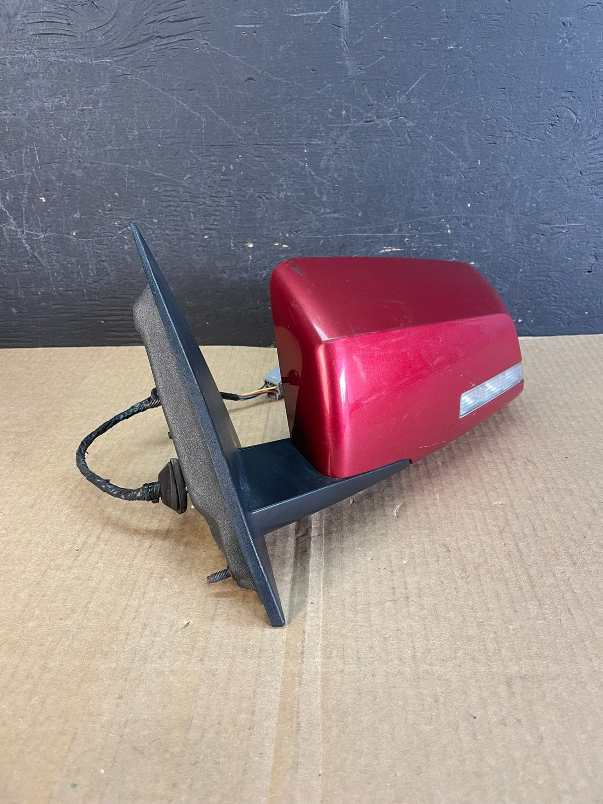 2009 to 2015 GMC Acadia Left Driver LH View Turn Signal Door Mirror AF5421 DW1