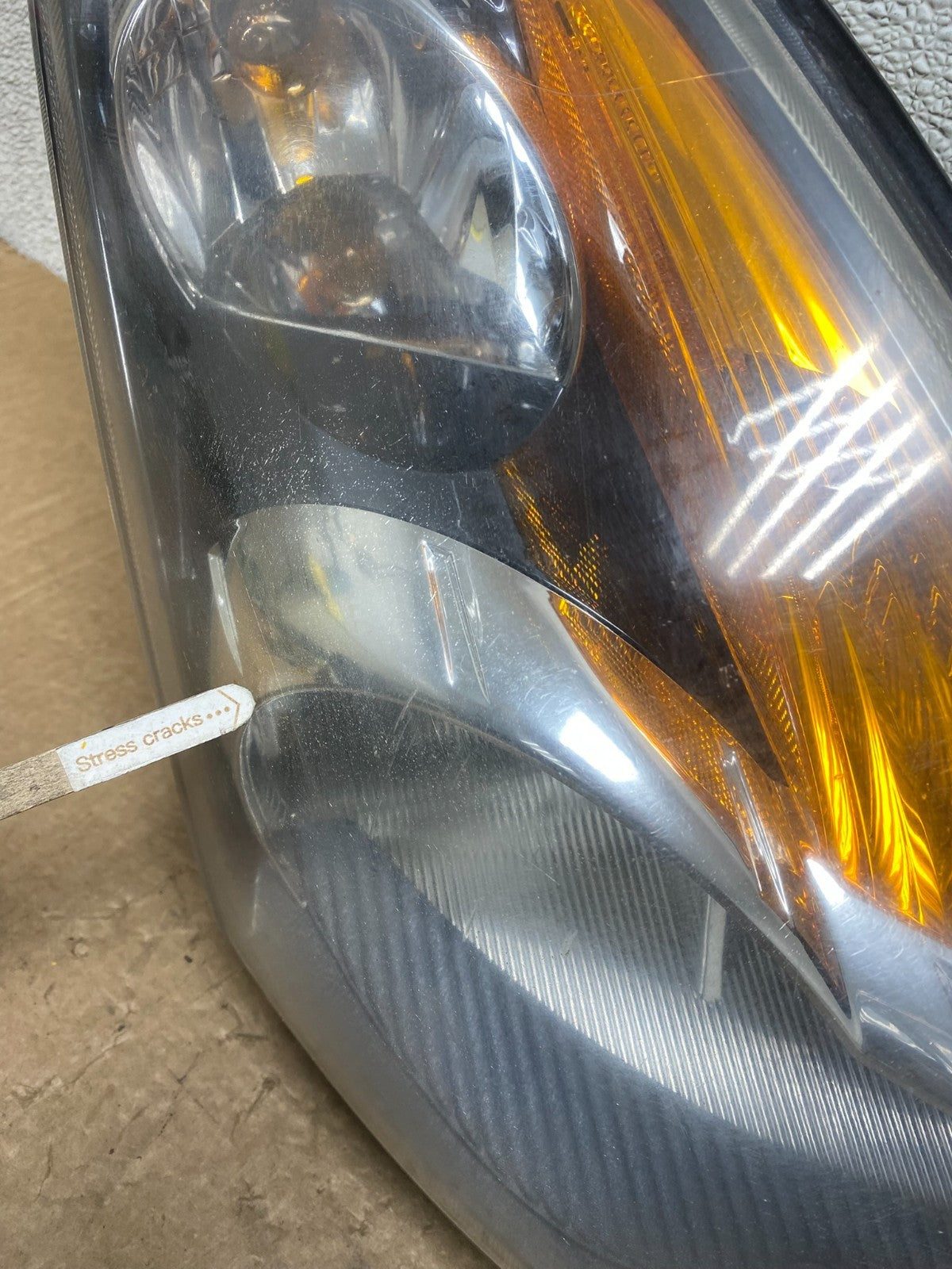 Sedan 2007 2008 2009 Nissan Altima Left+Right Set Headlights V3600 DW6