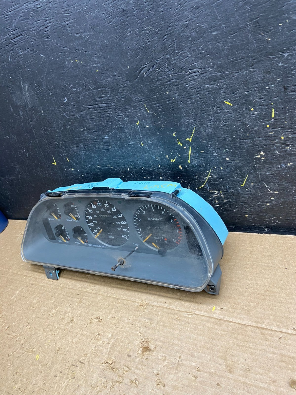 1990 to 1992 Ford Probe Speedometer Cluster W3107 PS3