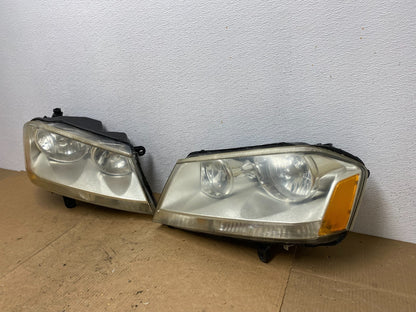 2008 to 2014 Dodge Avenger Left+Right Side Set Headlights AC3635 DW1