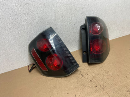 2003 to 2008 Honda Pilot Left+Right Set Side Black Tail Lights AE6461 DG2