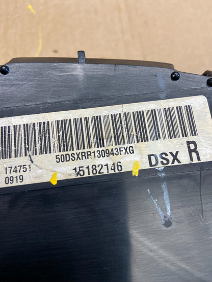 2003 to 2006 Chevrolet Silverado Yukon Cluster Gauge Speedometer AD2136 DG6