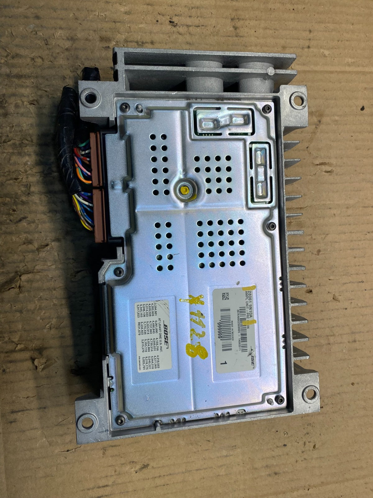 2009 to 2014 Nissan Maxima Radio Audio System Amplifier Module AMP Y1134 DG1