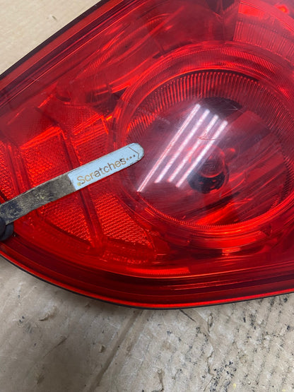 2008 2012 Chevrolet Malibu Left Driver Lh Side Tail Light AI6848 LK3