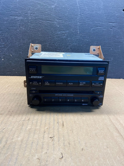 2005 - 2007 Nissan Pathfinder Am Fm Cd Player Radio Bose Receiver AG1514 DW0