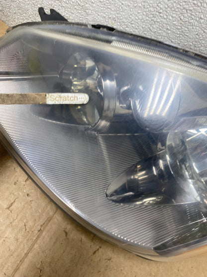 2005 to 2006 Nissan Altima Left+Right Side Set Halogen Headlights W9139 DW6