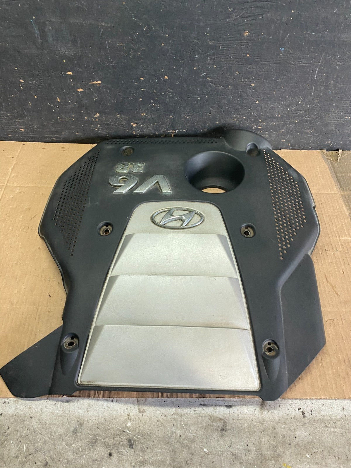 2006 to 2010 Hyundai Azera V6 Engine Motor Shield Cover OEM q0547 DG1