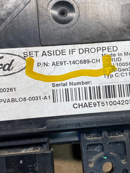 2010 to 2015 Lincoln MKT Blind Spot Control Module Radar Computer L9078 DG6