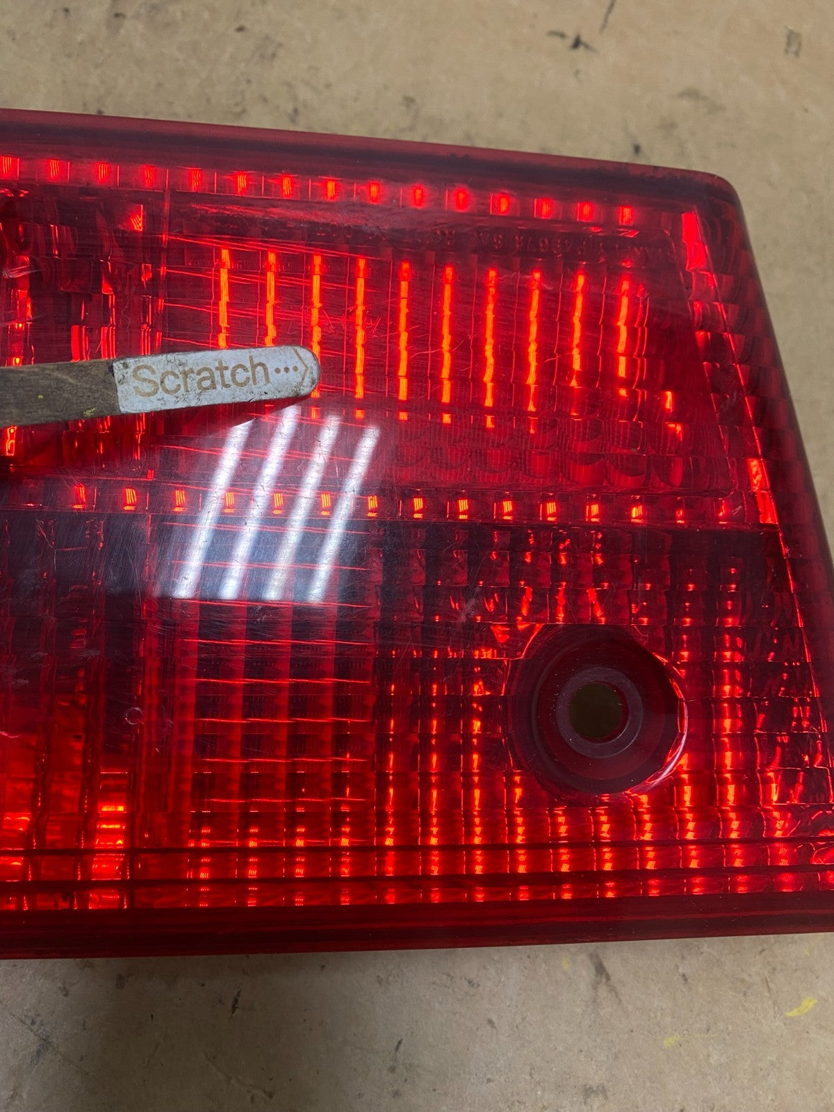 2005 Honda Accord Sedan Right Passenger Inner Tail Light Oem X5681 DW4