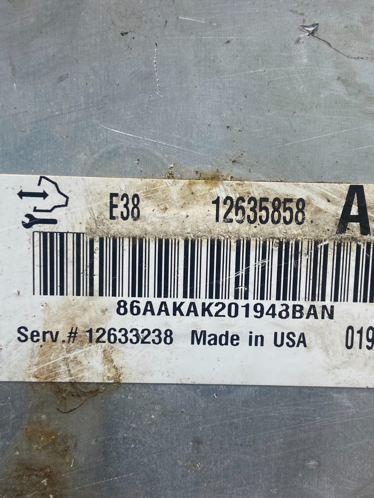 2010 2014 Chevrolet Express Savanna Engine Computer ECM ECU AD1824 DG2