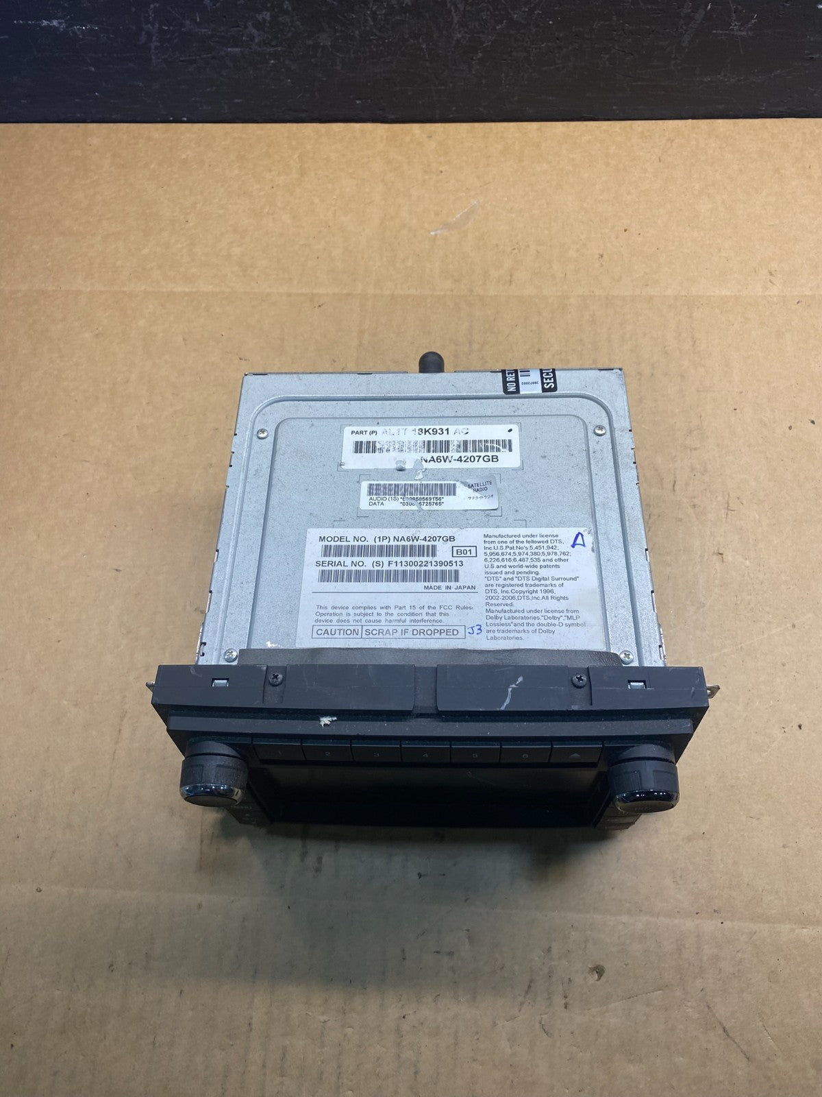 2007 - 2014 Ford Expedition Explorer Radio CD Player Screen Display OE ac2784 DG4