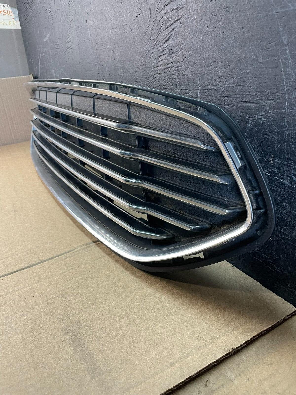2013 to 2016 Ford Fusion Front Upper Grille Chrome Grill Bumper ac9973 DG1