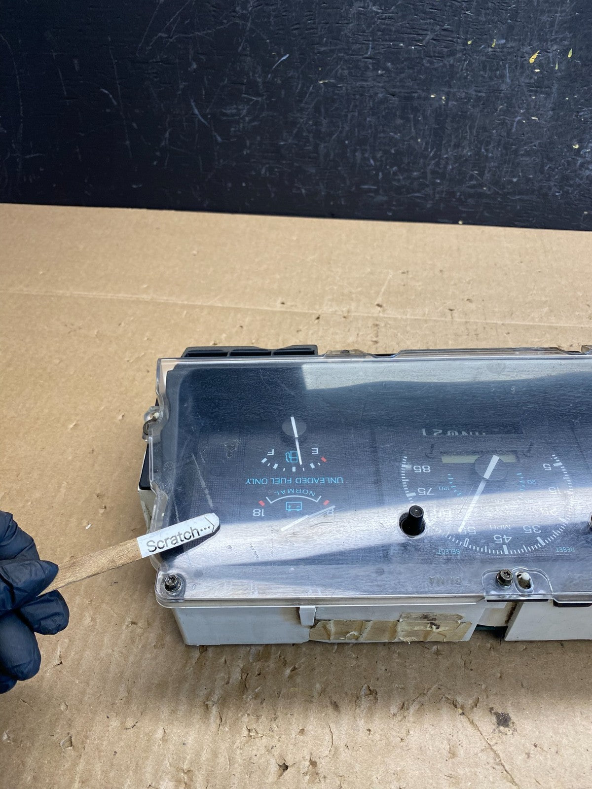 1992 to 1996 Ford F150 F-Series Bronco Speedometer Cluster Gauge ac6667 DG3