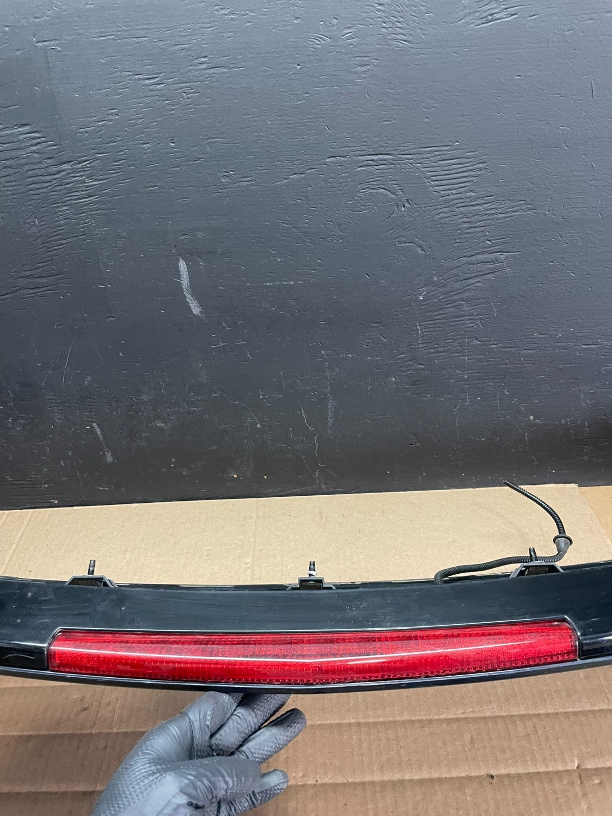 2010-2016 Cadillac Srx Upper Rear Spoiler Wing Brake Light Oem AB7598 DG6