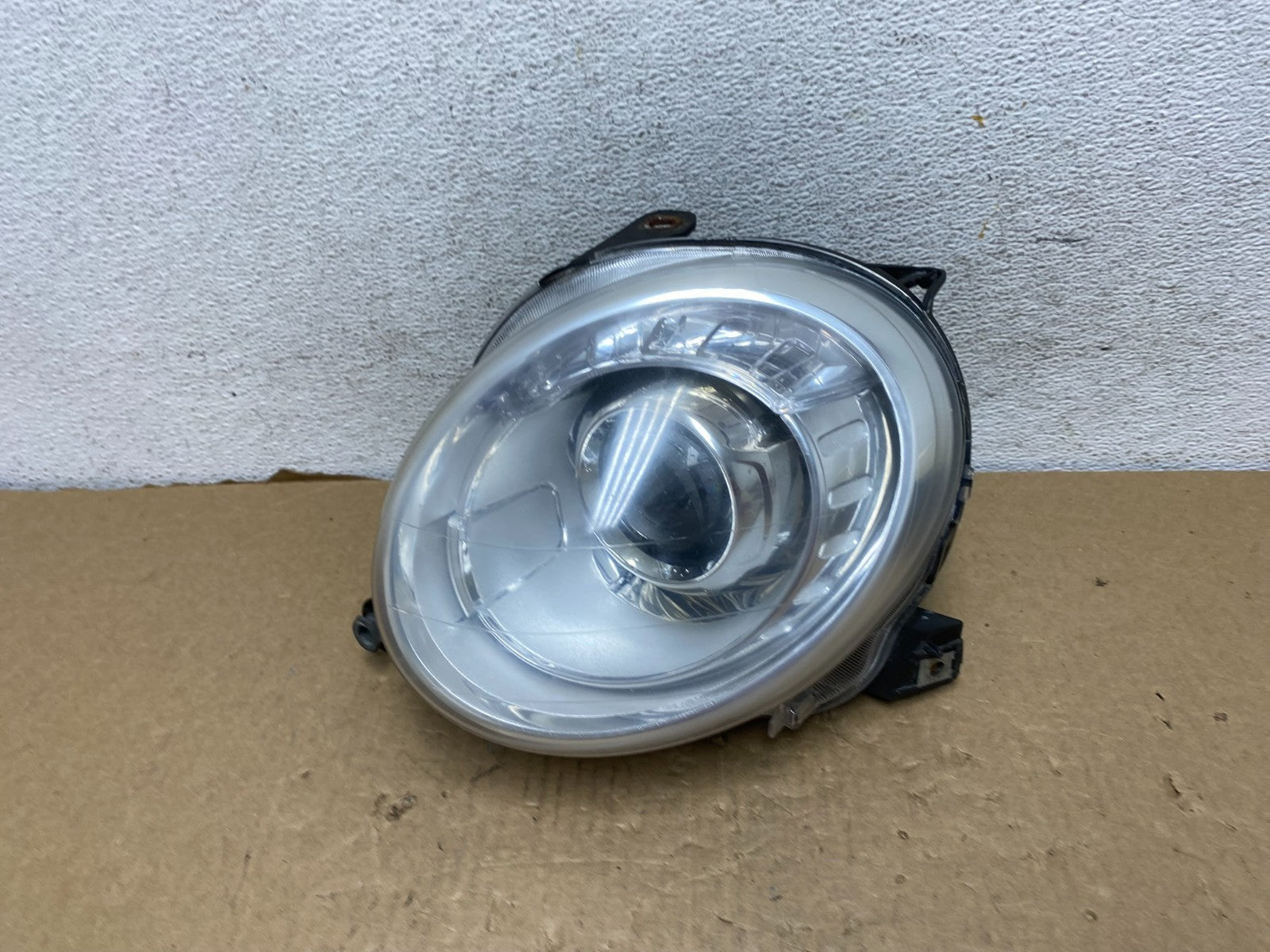 2012 to 2017 Fiat 500 Left Driver LH Halogen Headlight DEPO AF7434 DW0