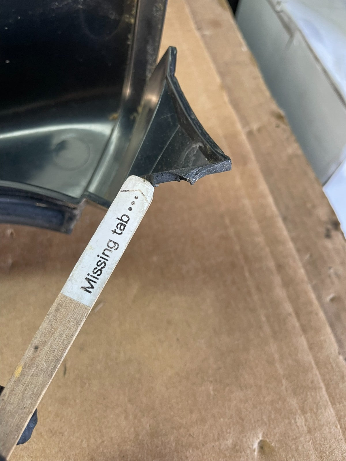 2003 to 2020 Chevrolet Express 3rd Third Brake Light Trim Spoiler AF8802 DG5