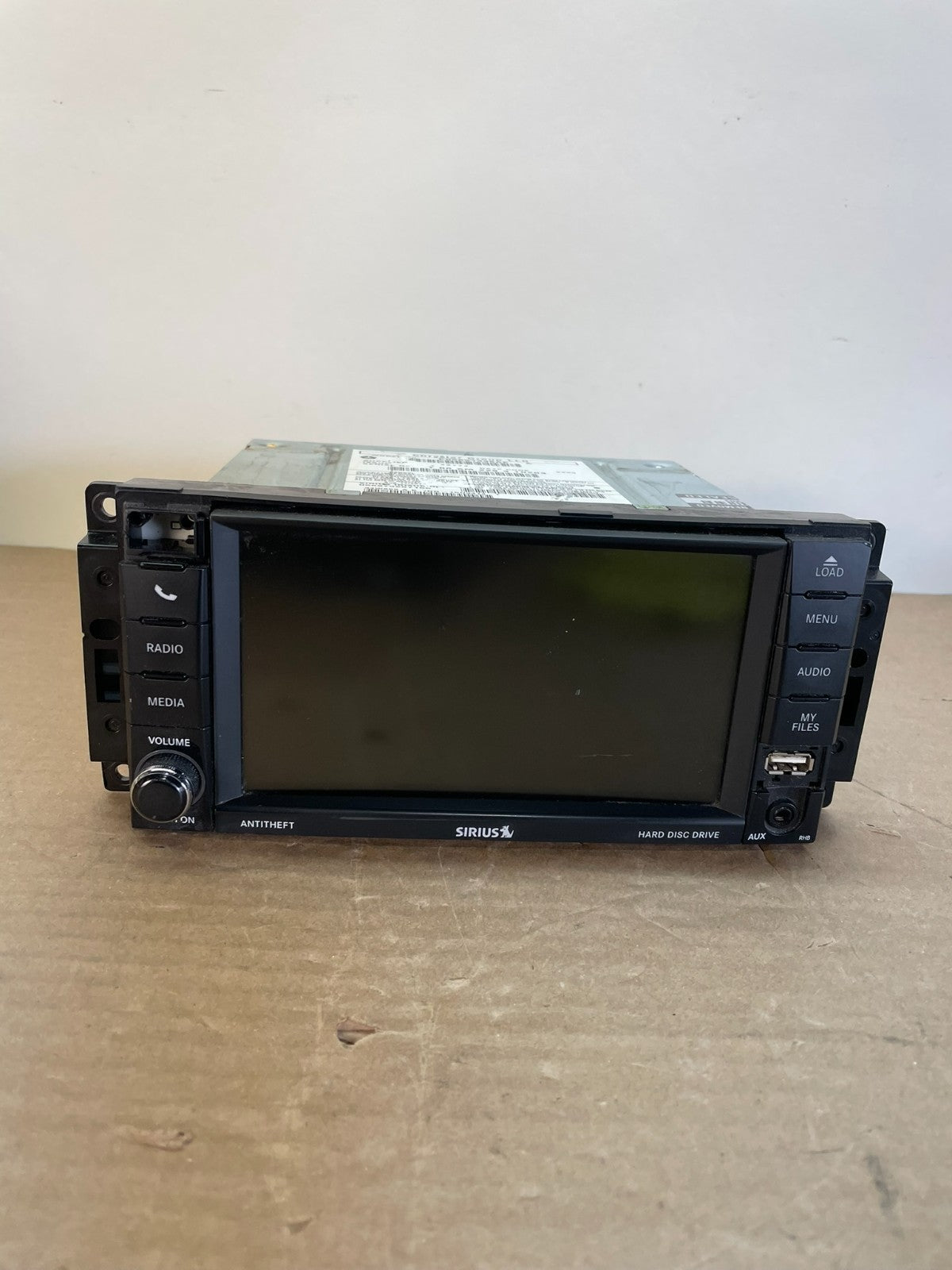 2007 2014 Jeep Dodge Chrysler Screen Display CD Player Satellite Radio AI0545 DG0