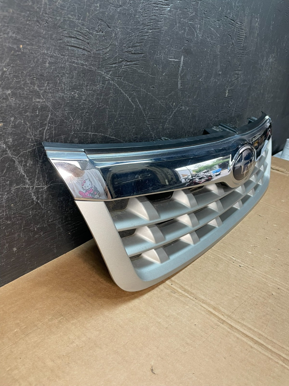 2011 to 2013 Subaru Forester Chrome Front Grille Grill AE8450 DG2