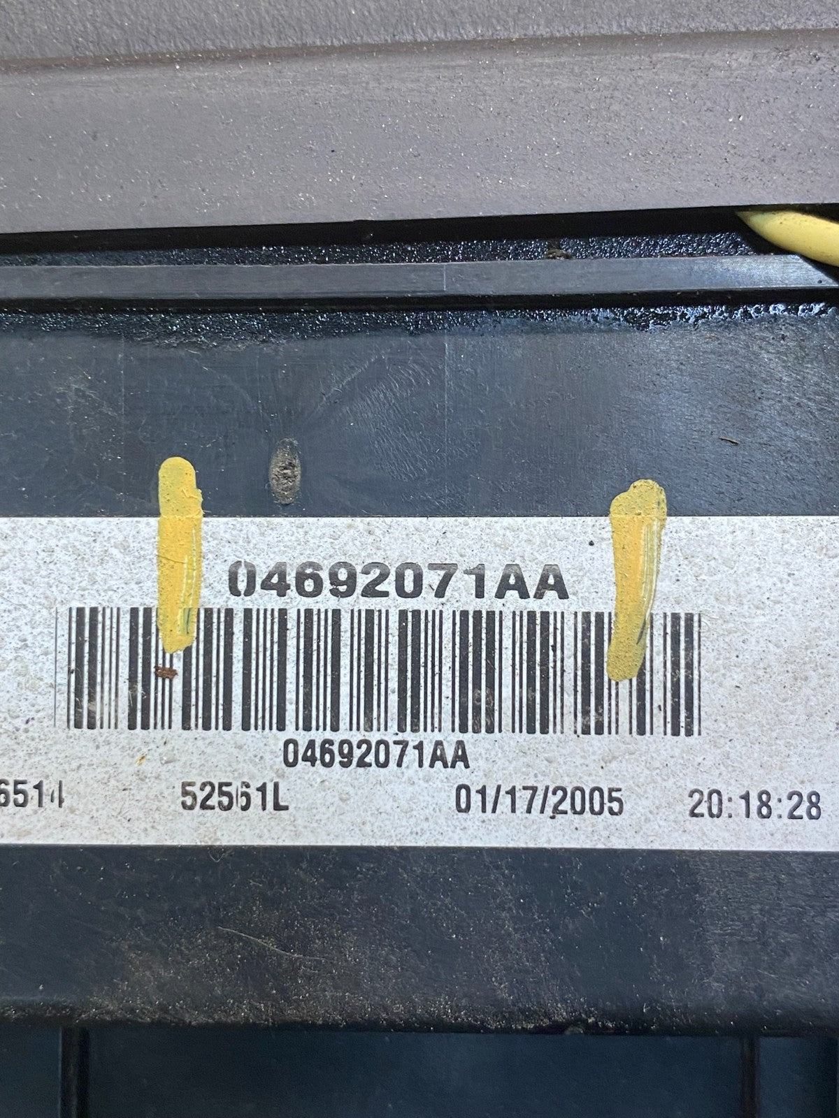 2005 Jeep Grand Cherokee Fuse Box Multi-Function Relay Module Bcm AC4470 DG6