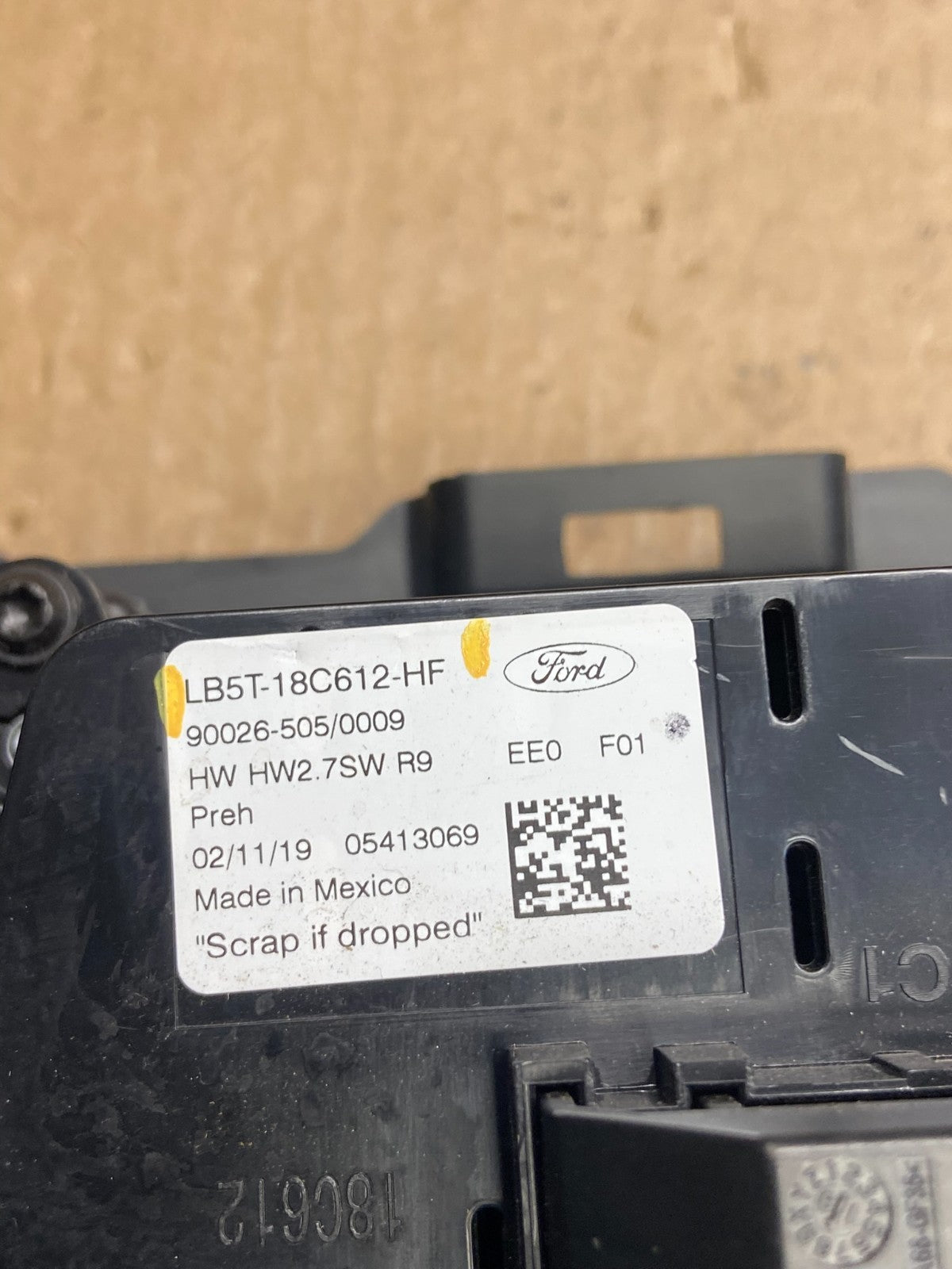 2020 to 2023 Ford Explorer A/C Heater Climate Control Panel ae4218 DG5
