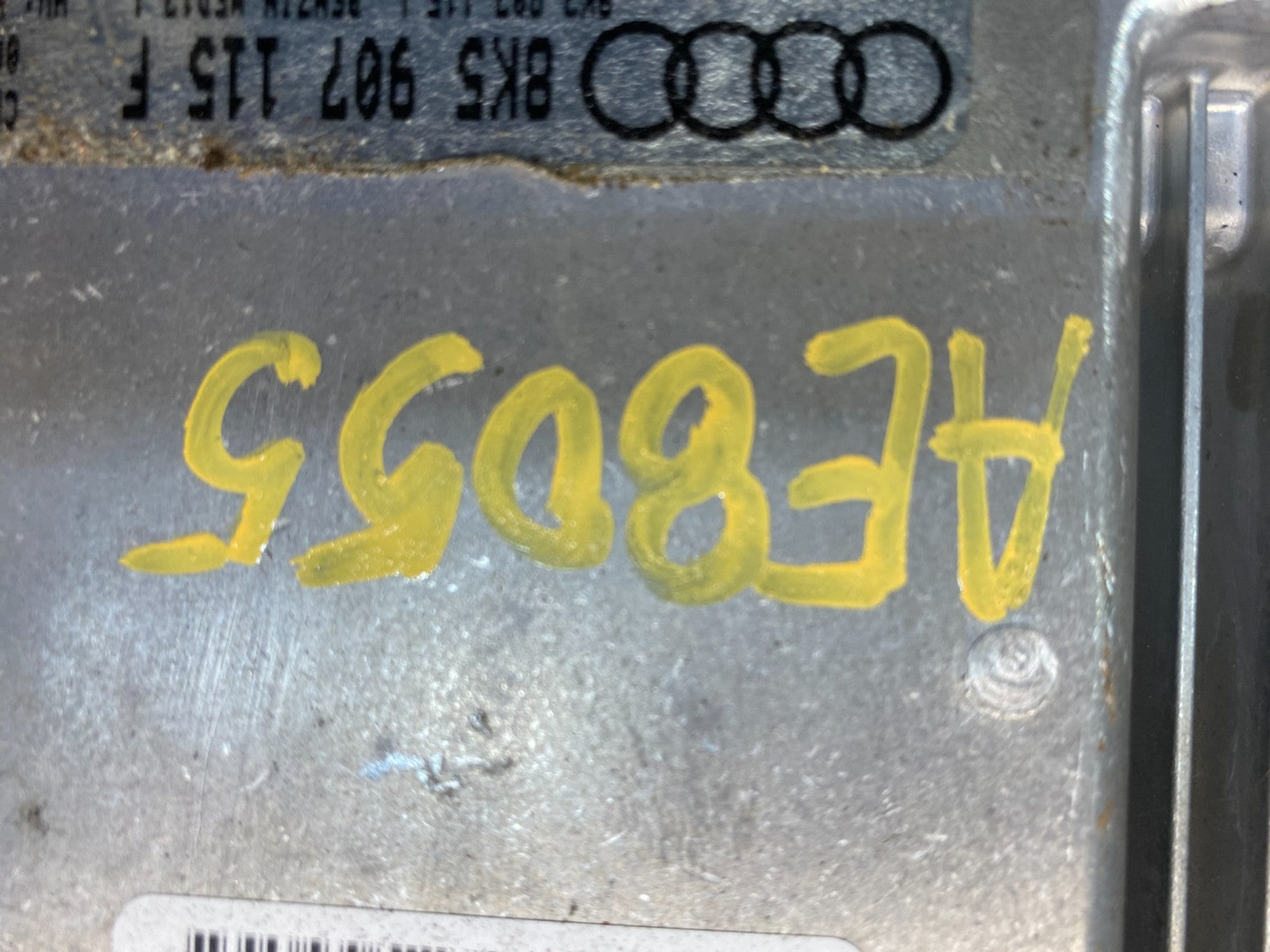 2013 to 2016 Audi A4 2.0L Turbo Engine Computer Ecu Pcm Ecm 8K5907115F AE8055 DW3