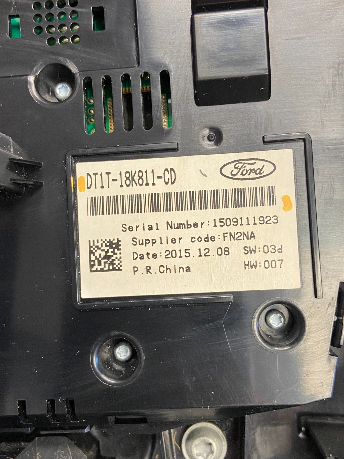 2015 to 2017 Ford Transit Connect Radio Audio Control Bezel Air Vent ai2667 DG5