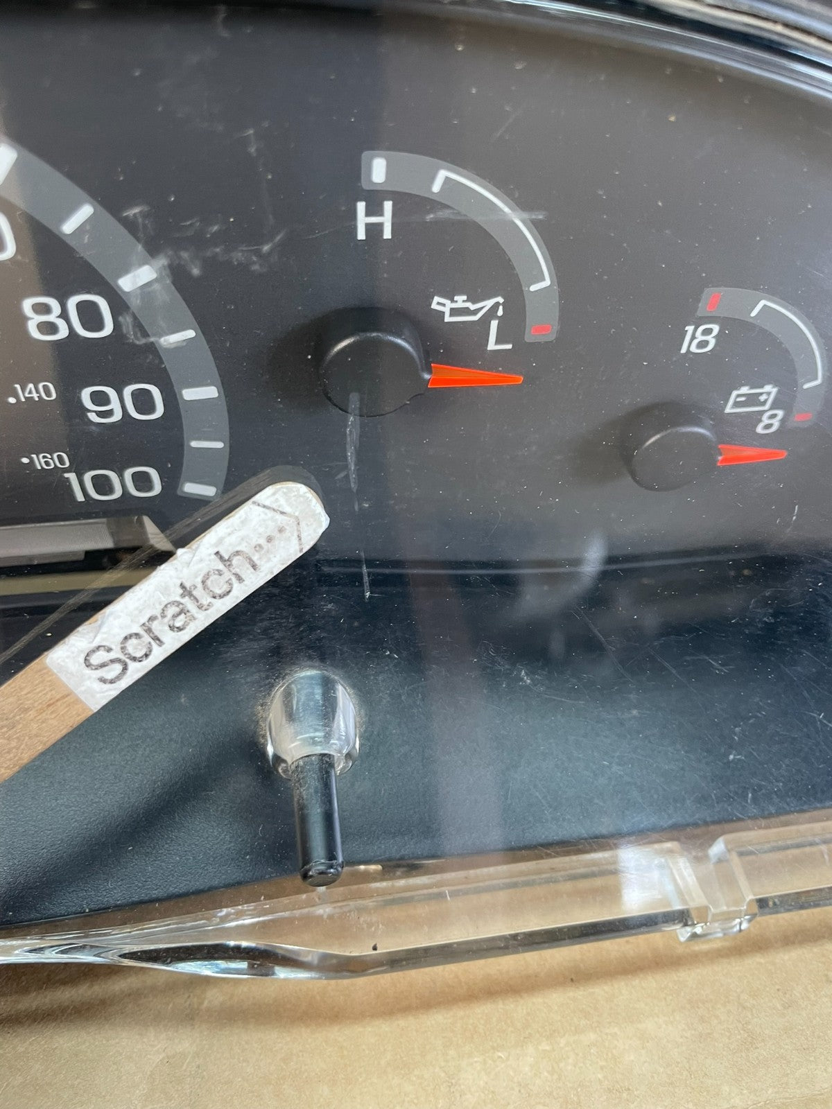 1999 to 2000 Ford E150 E250 E350 VAN Gauge Speedometer Cluster AC4953 DG4