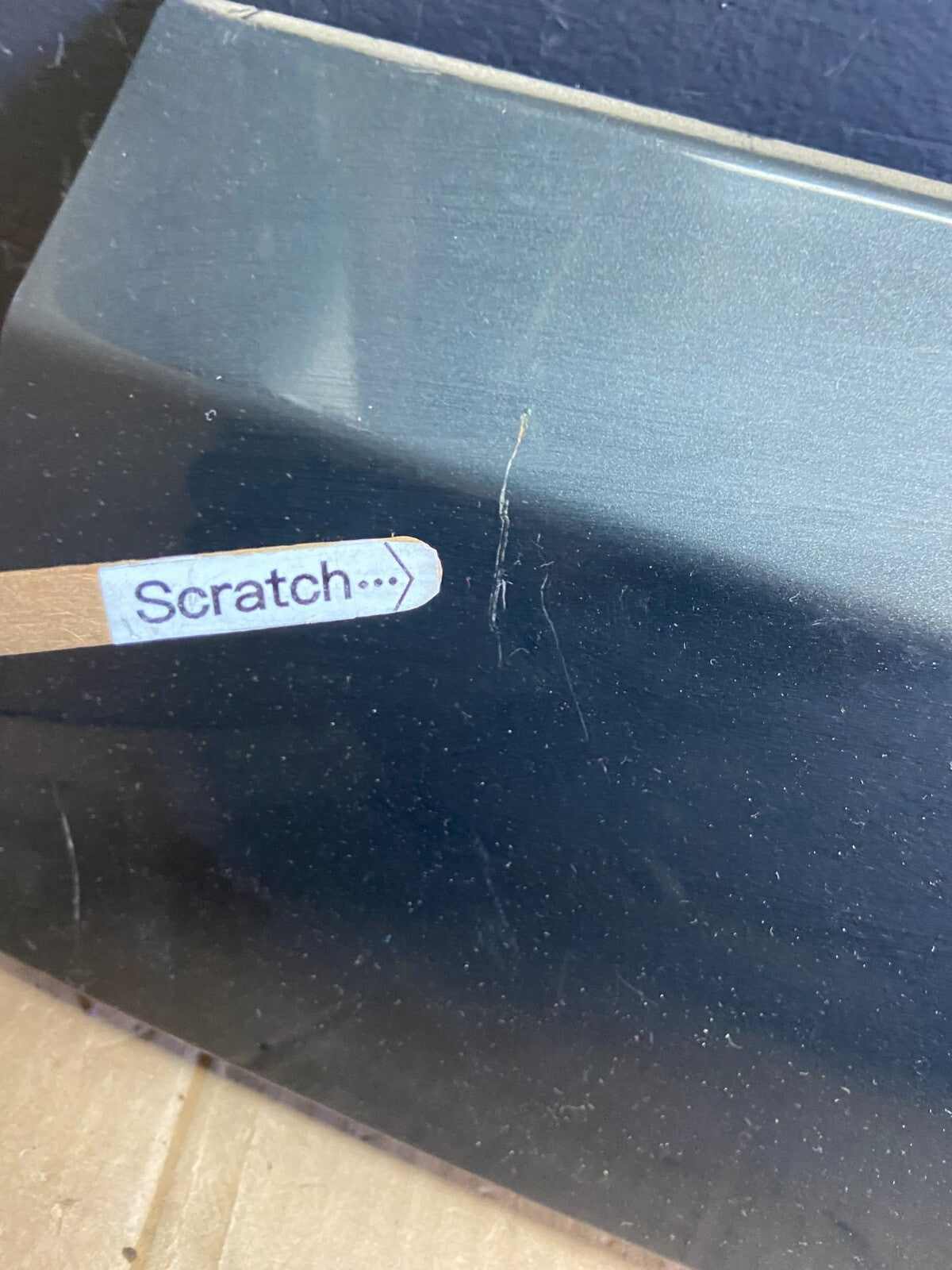 2011-2018 Dodge Grand Caravan Black Rear Tail Gate Trim Molding Panel OEM D94254