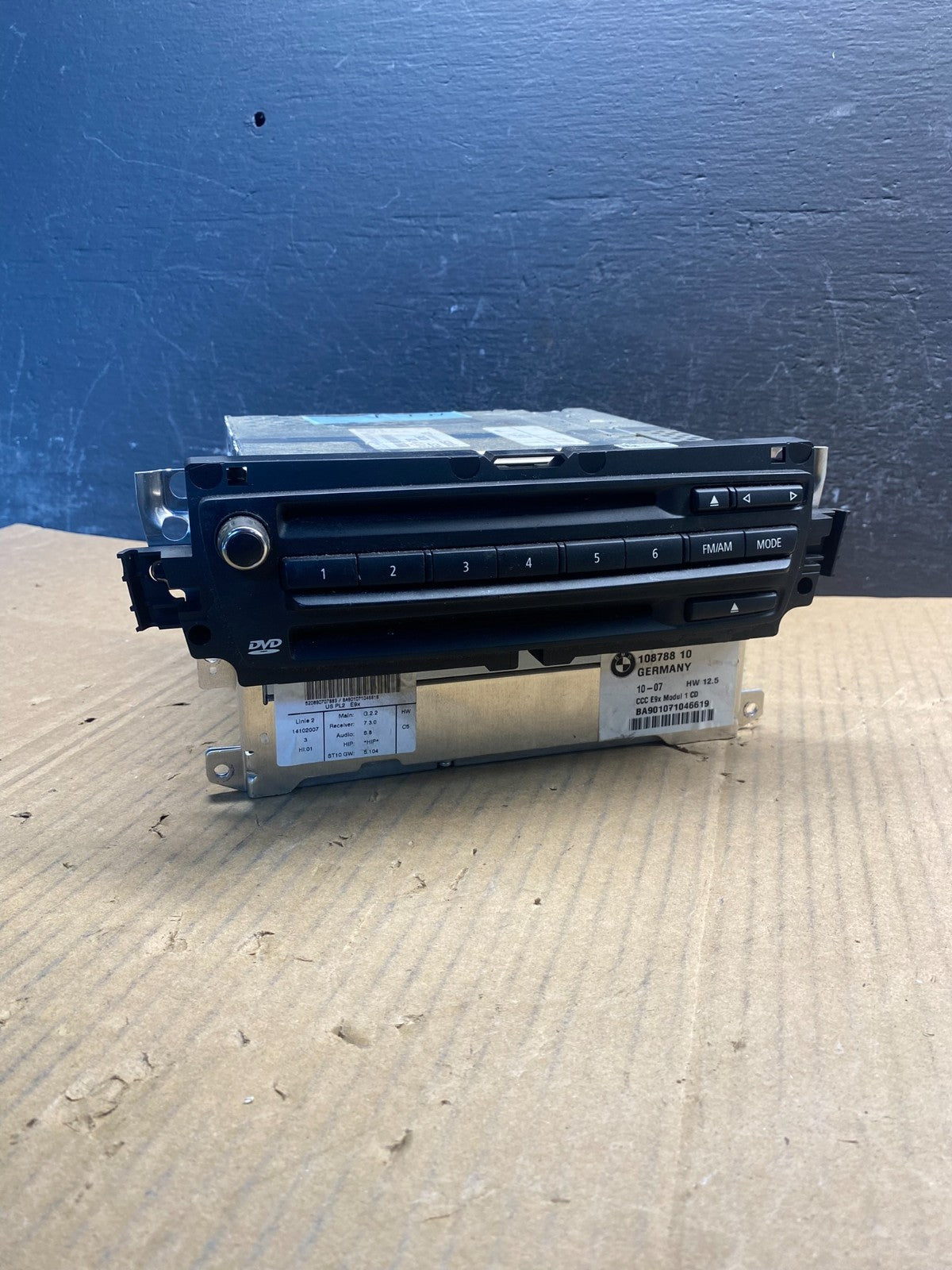 2006-2009 BMW 328i 335i 3 Top HiFi Lear Radio Audio Amplifier Amp AD1714 DG0