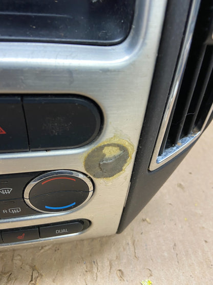 2007 - 2010 Ford Edge Heater Climate Control Radio Control Dash Bezel af2584 DG1