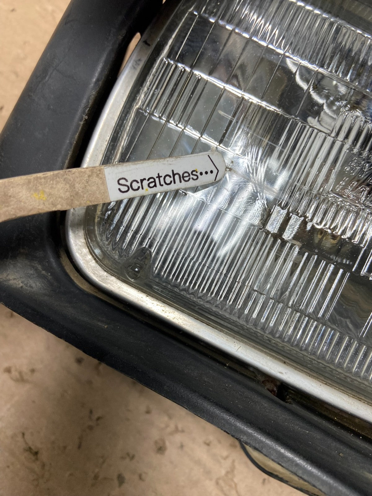 1986 - 1991 Mazda RX7 RX-7 Right Passenger RH Halogen Headlight OEM ab0855 DG3