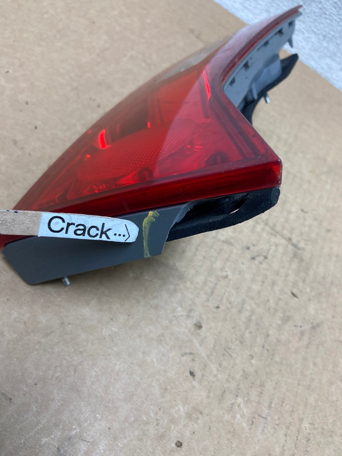 2007 2008 2009 Acura Rdx Left Driver Lh Side Inner Tail Light AI3323 LK4
