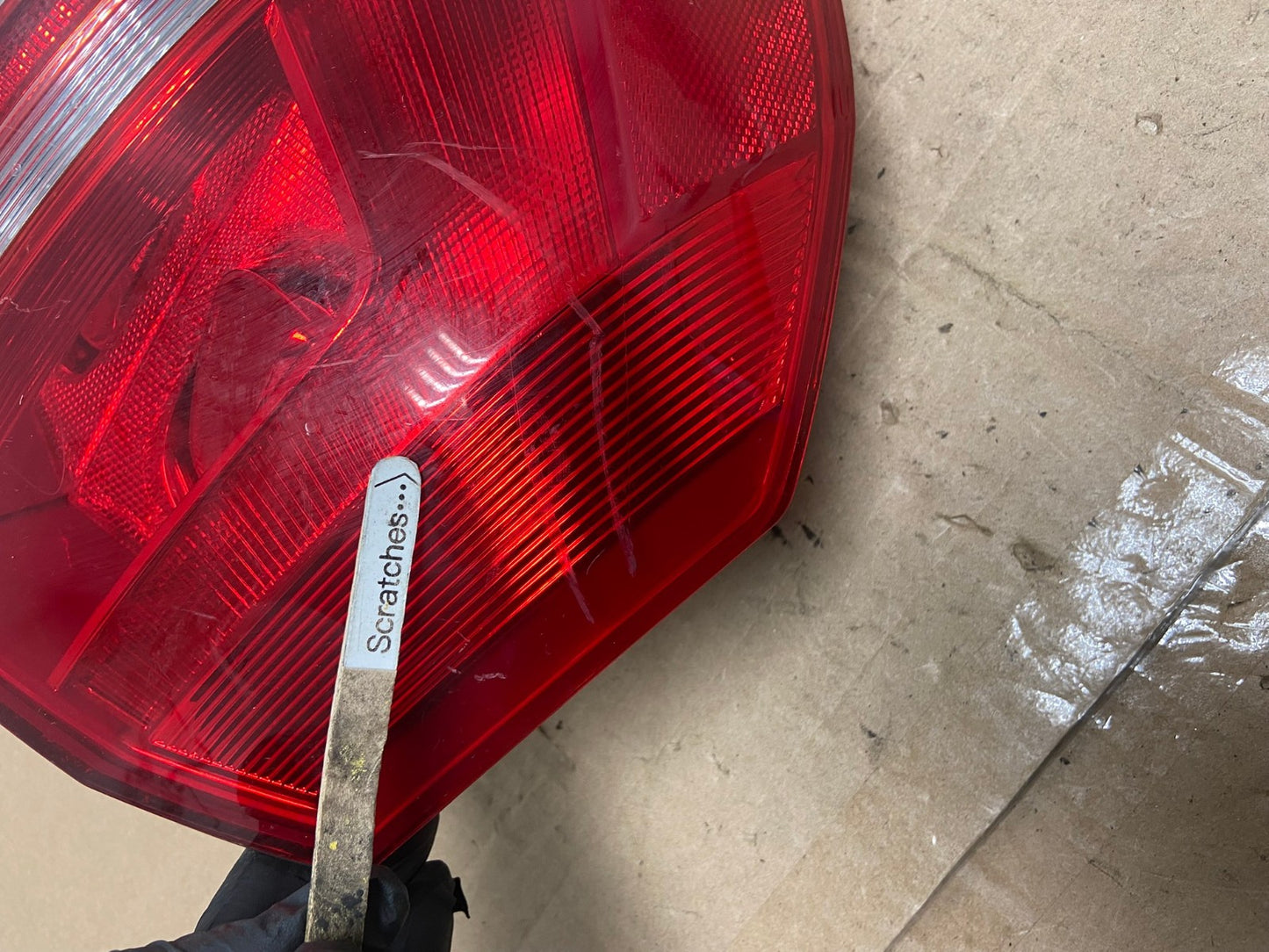 2012 to 2015 Volkswagen Passat Left Driver Lh Side Tail light TYC AE6063 LK3
