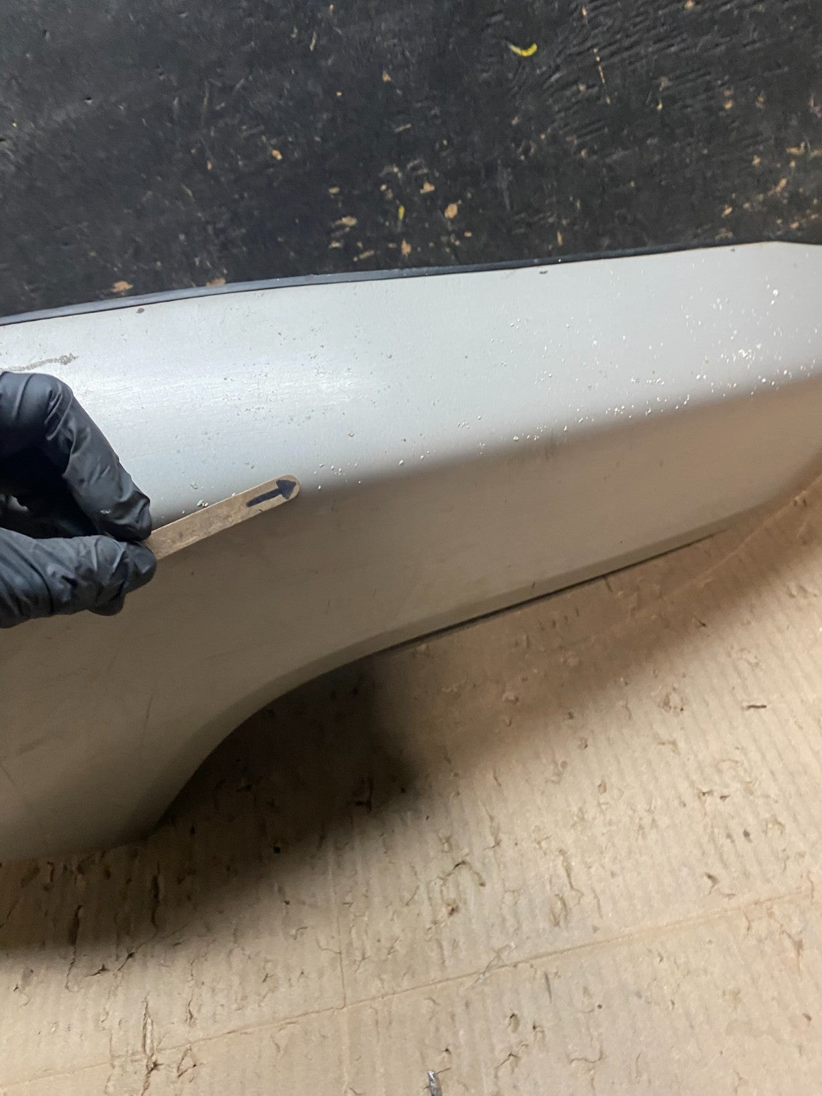 2006 to 2010 Hummer H3 Rear Right Flare Door Molding Trim X8144 DG8