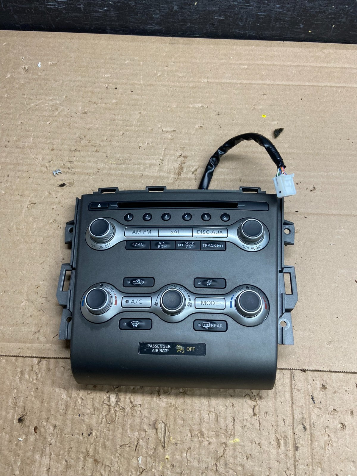 2010 - 2014 Nissan Murano Temperature Climate A/C AC Control Panel AG0259 DG0