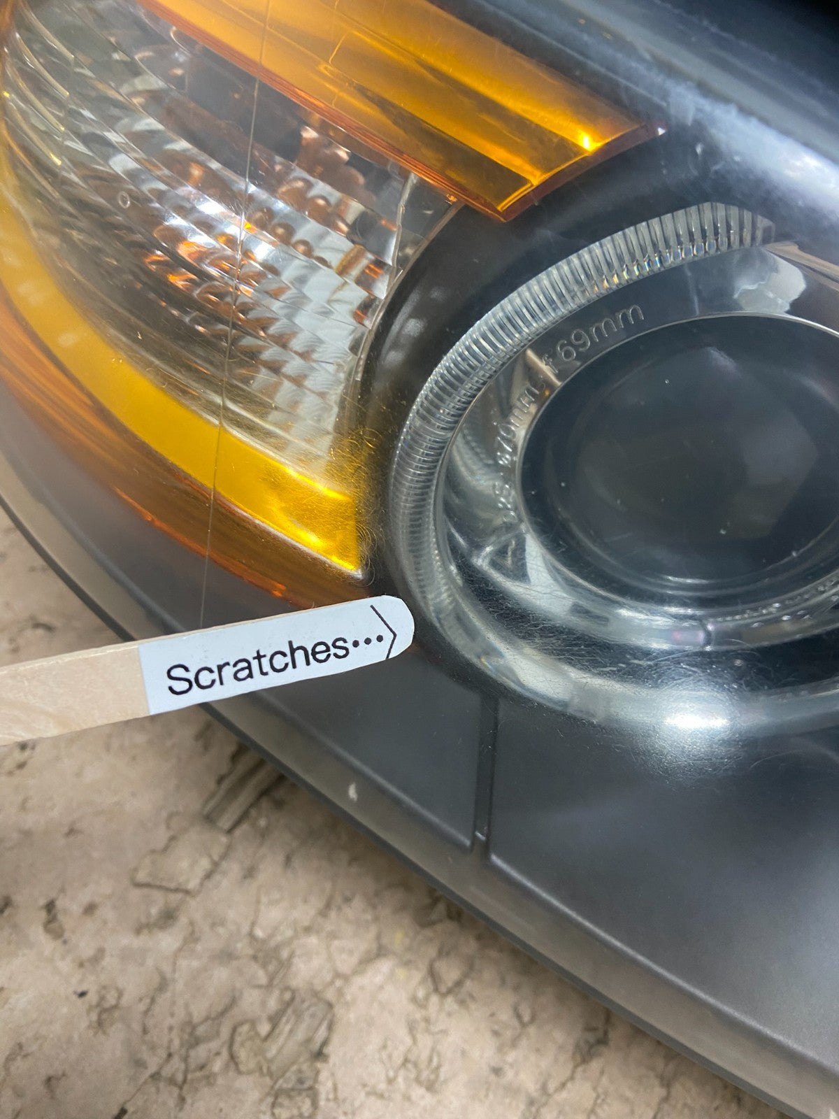 Xenon Hid AFS 2004 2005 2006 Bmw E53 X5 Right Passenger Headlight OEM Y0827 DW3
