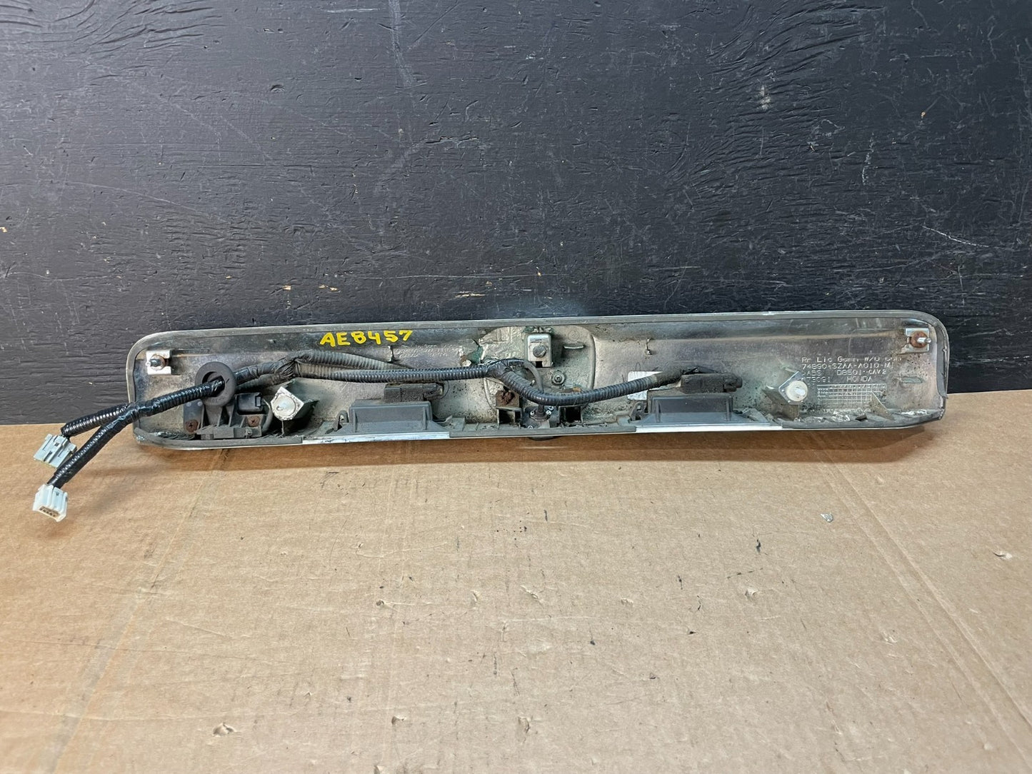2009-2015 Honda Pilot Tailgate Trunk Handle Bezel Finish Molding Camera AE84573