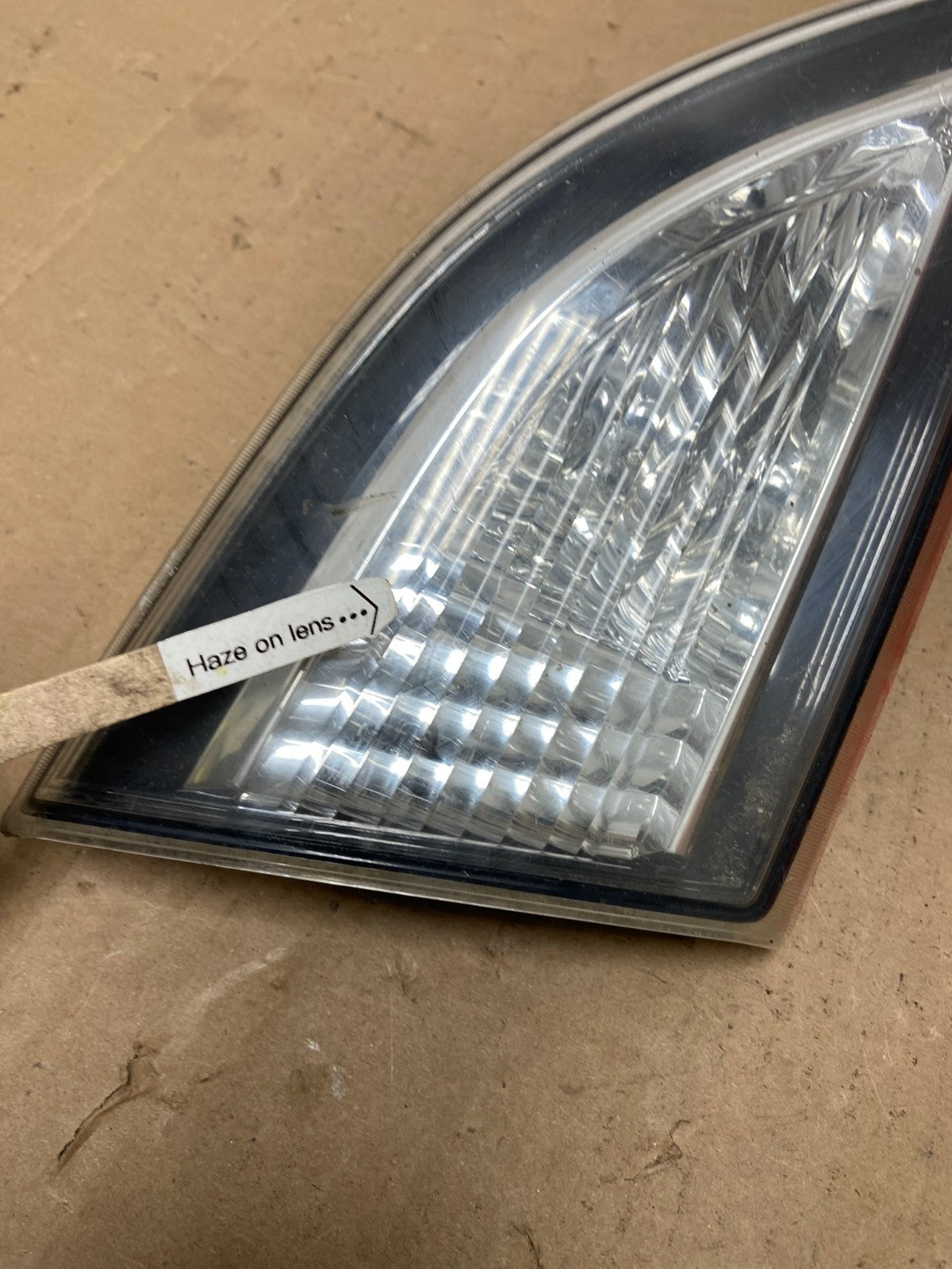 Sedan 2010-2013 Mazda 3 Left Driver LH Side Inner Tail Light AC5710 LK3