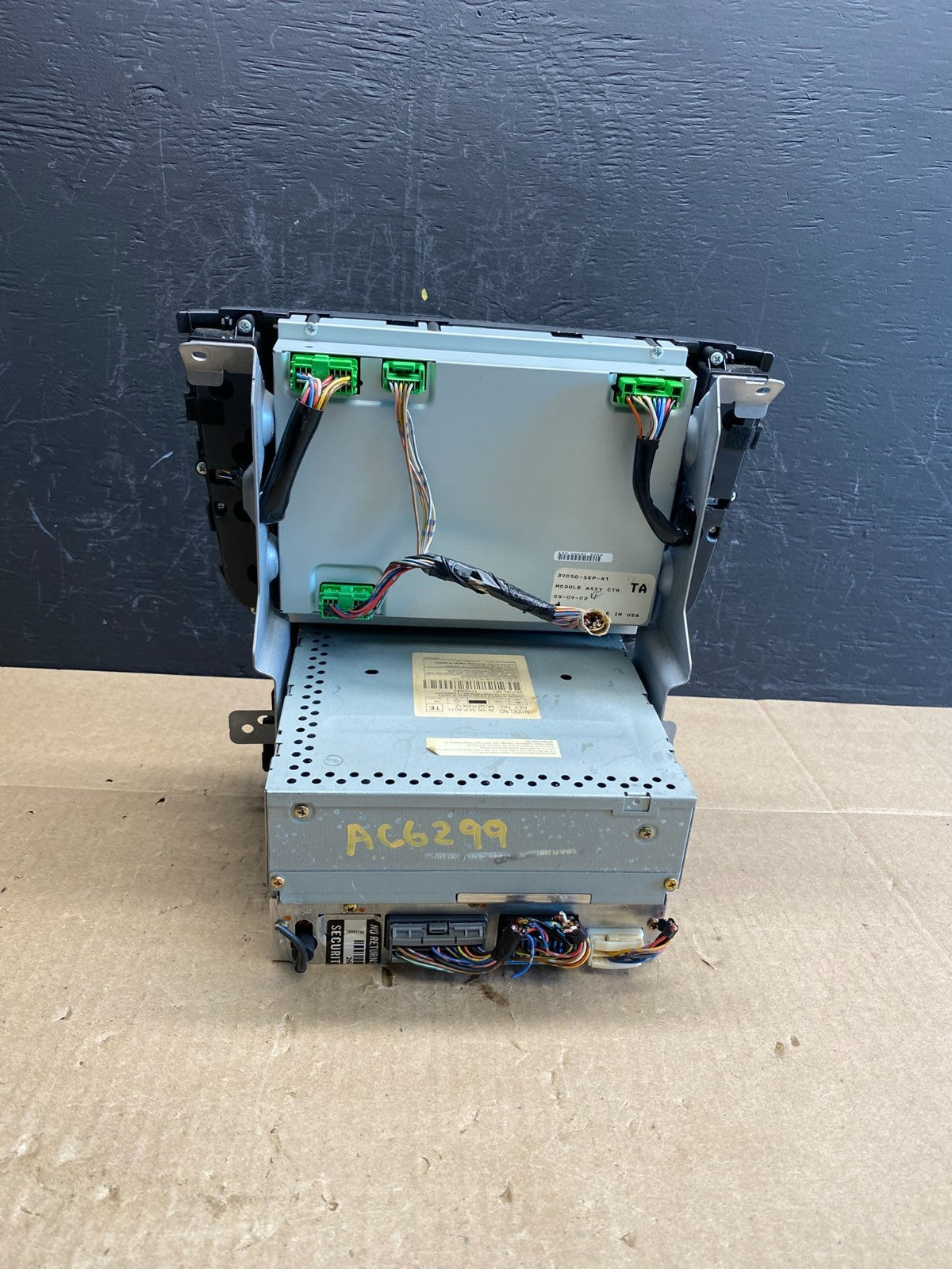 2004 2006 Acura TL CD Player Radio Climate Control ac6299 DG3