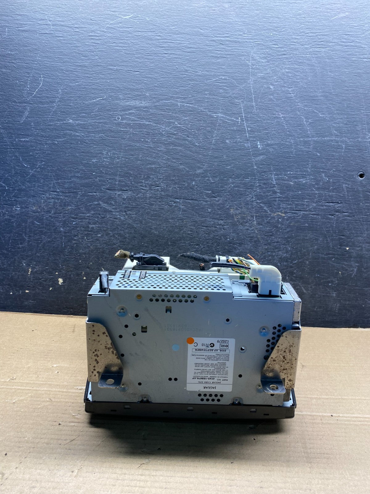 2002-2008 Jaguar X -Type AM FM Radio Cd Player Climate Control A/C OE AI7470 DG4