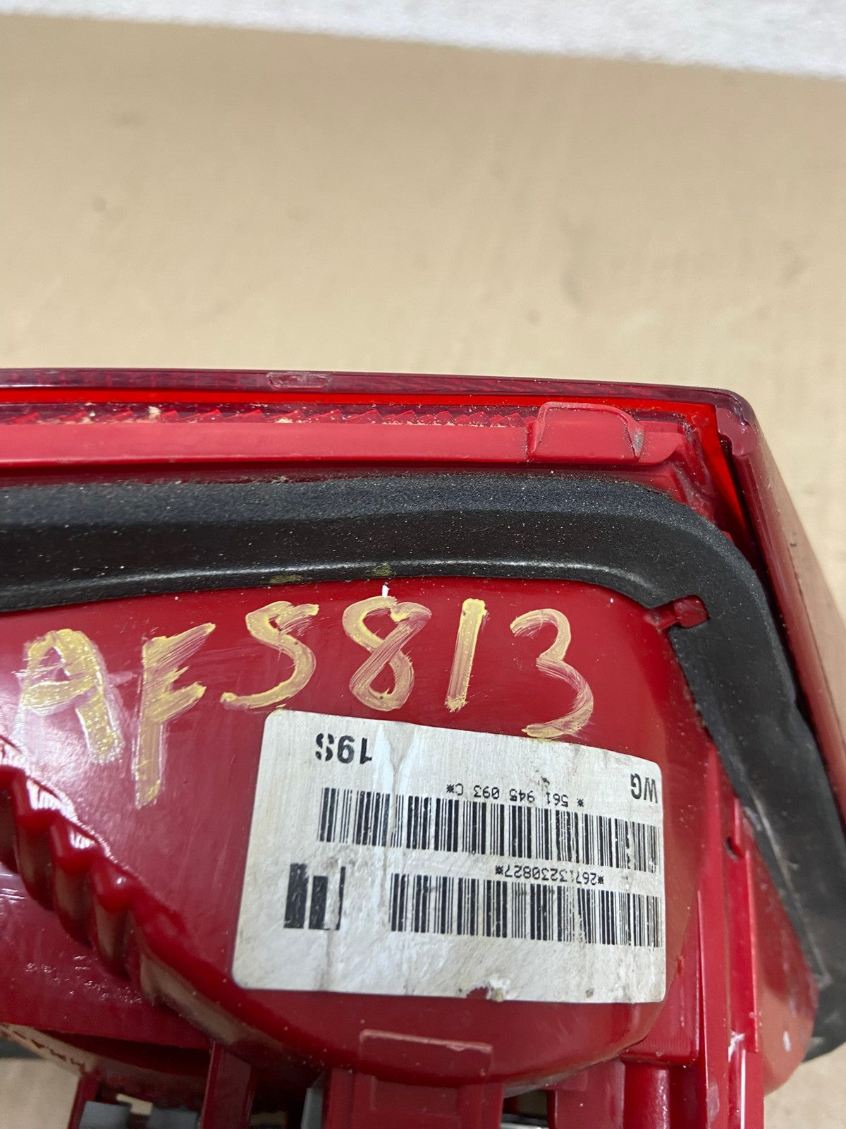 2012 to 2015 Volkswagen Passat Left Driver Lh Inner Tail light AF5813 LK5