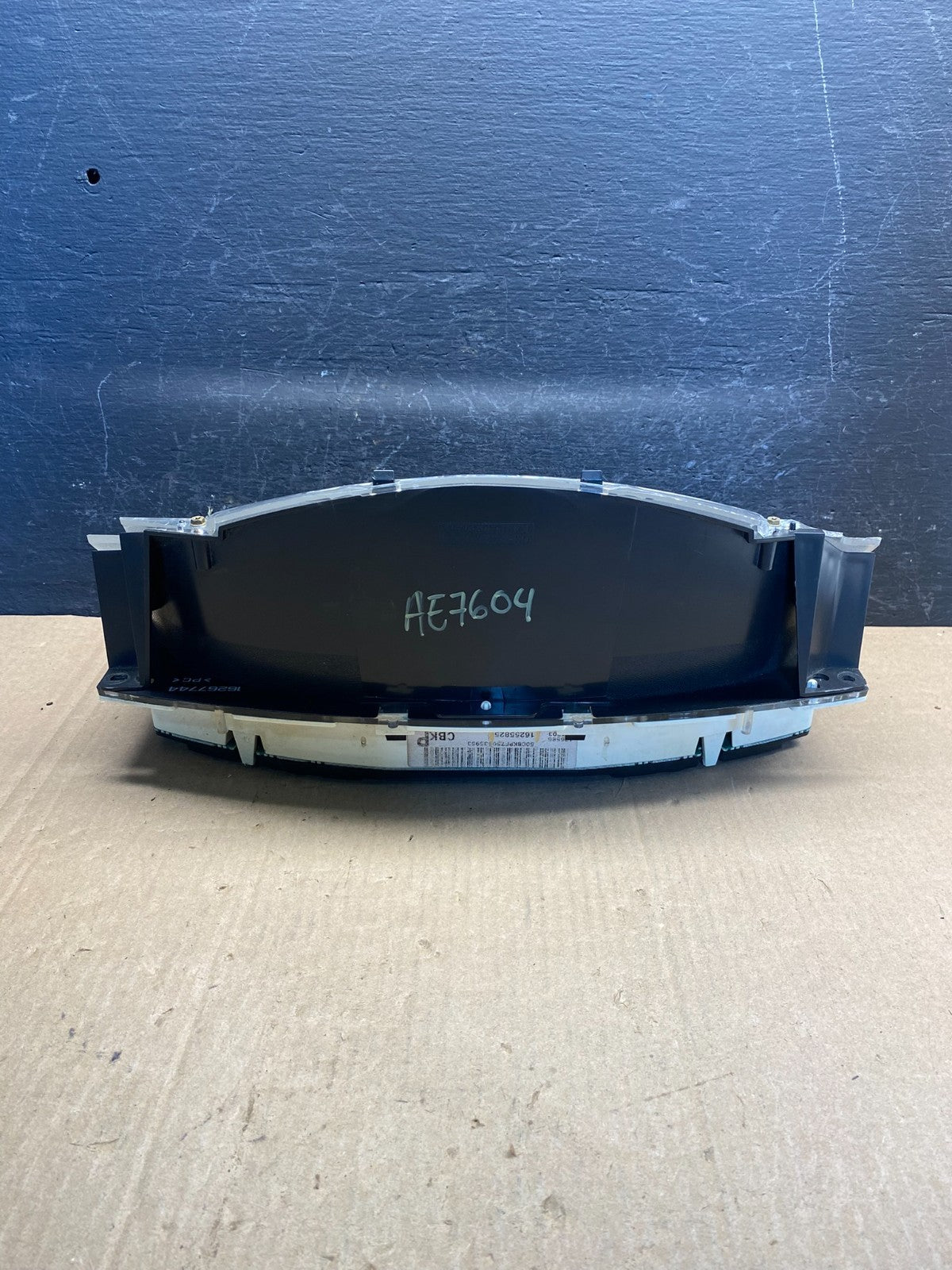 2000 to 2005 Chevrolet Astro Cluster Gauge Speedometer ECM AE7604 DG3