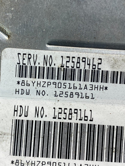 2005 Chevrolet Astro Ecu Engine Control Module Unit Ecm 12589462 AF8906 DG2