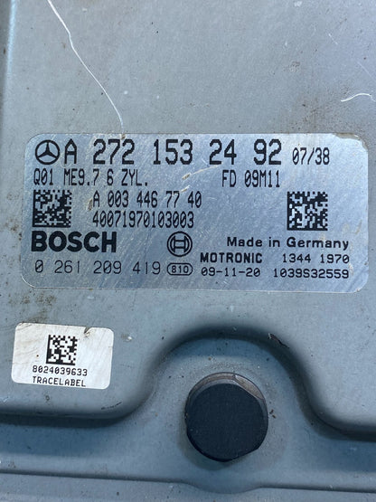 2006 to 2009 Mercedes 3.5L ECU E350 ML350 R350 Engine Computer Module ad5084 DG2