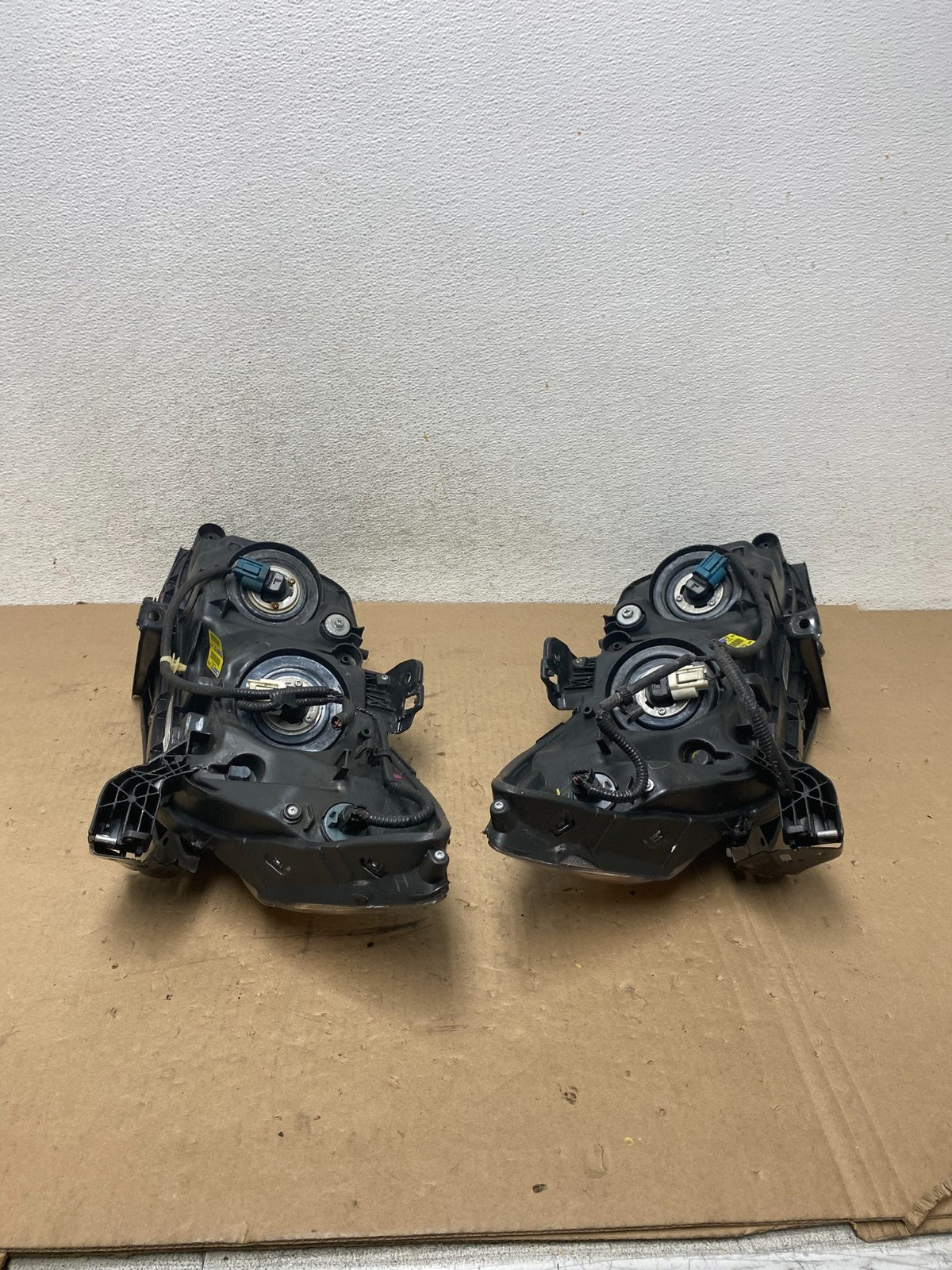 2012 Honda Civic Left+Right Side Headlights Halogen AG4826 DW7
