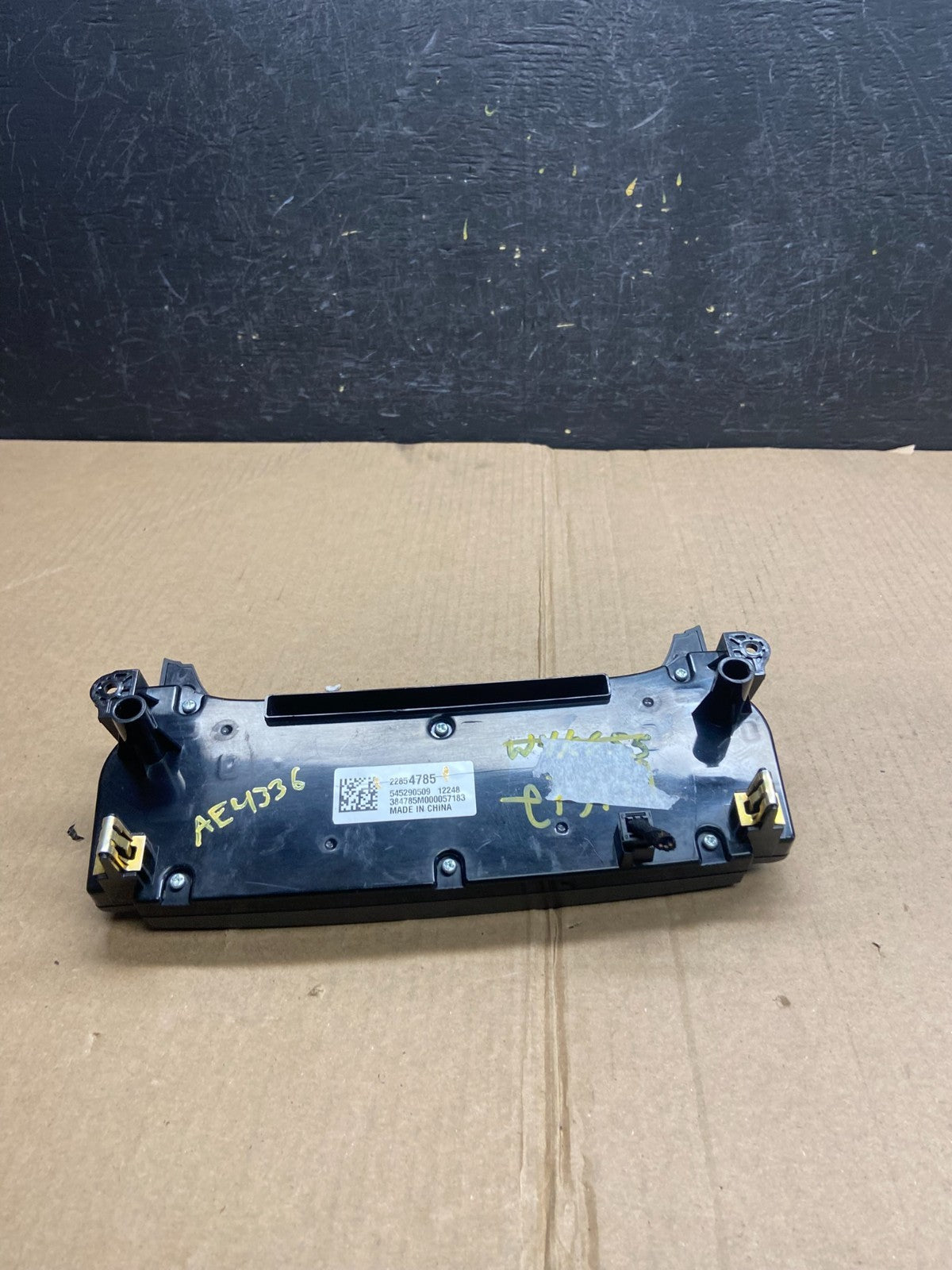 2013 Chevrolet Malibu AC Heat Temperature Climate Control AE4336 DG4