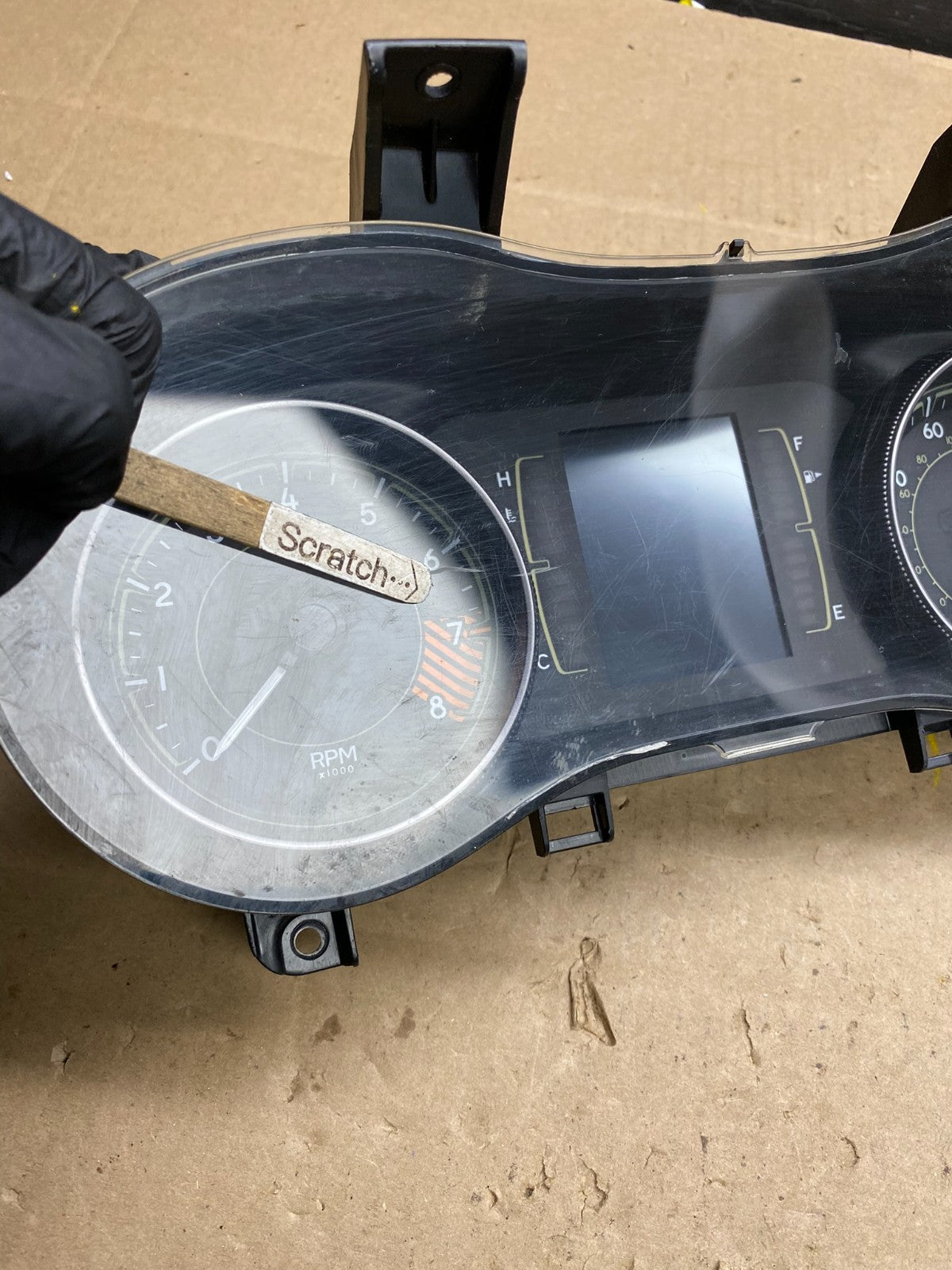 2014 Jeep Cherokee Speedometer Cluster Trim Bezel t9309 DG6