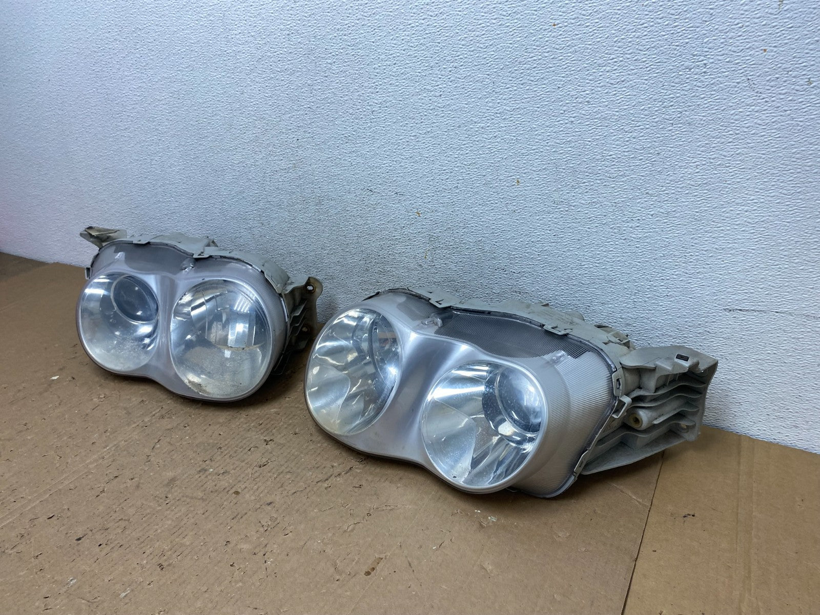 1999 2000 2001 Hyundai Coupe Left+Right Set Halogen Headlights AD8764 DG1